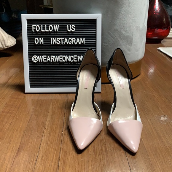 Zara Colour Block Heels - Picture 3 of 5